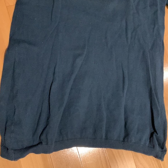 ✏️MAKE AN OFFER Thyme Maternity Women’s Teal Turtleneck - size L - Picture 12 of 15